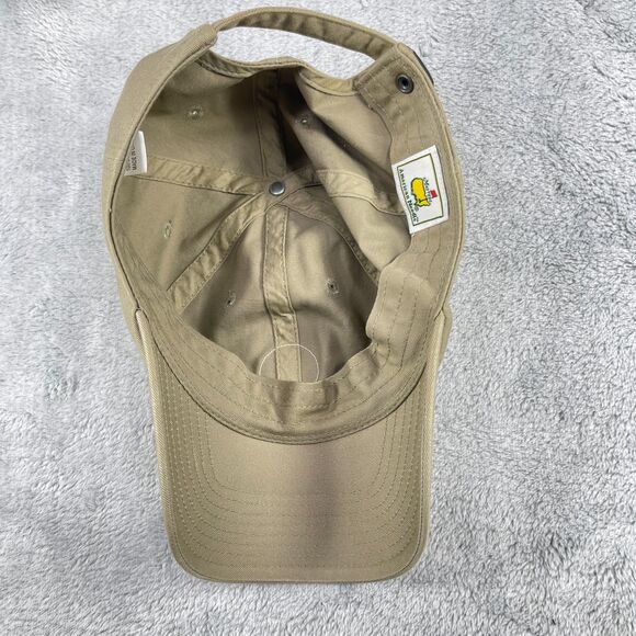 2007 Masters Hat Golf Championship Khaki American Needle Zach Johnson Strapback - Picture 10 of 12